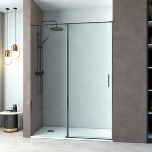 Mampara ducha angular 2 hojas fijas y 2 puertas correderas\Mod.GAMMA –  MamparaStore