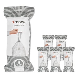 Brabantia - Sacs poubelle PerfectFit, Distributeur, 40-45L - 362163 :  : Epicerie