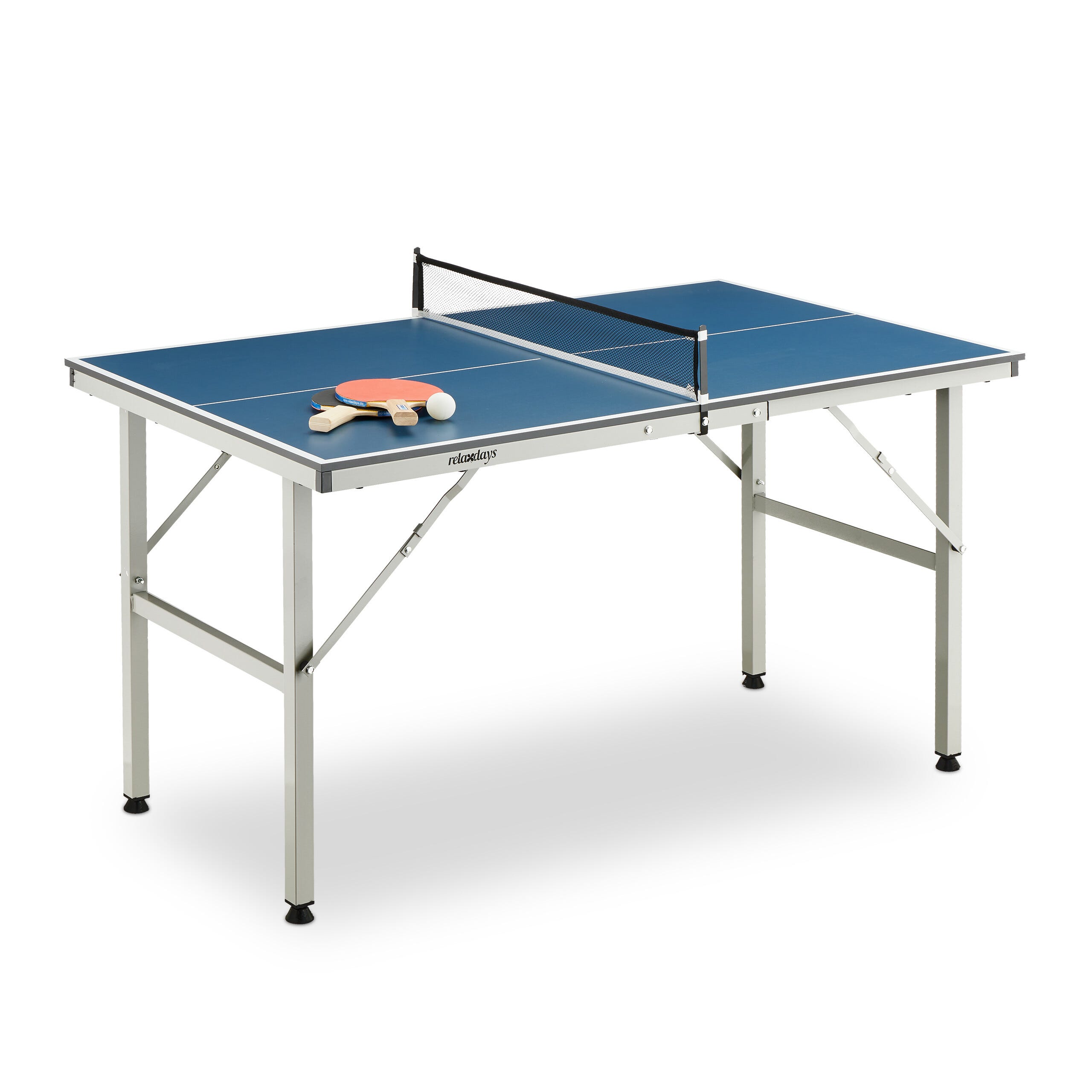 Relaxdays Kit pour jouer au ping-pong, divertissant, stimule la