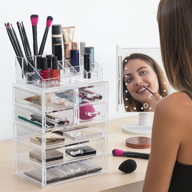 Organizador De Maquillaje Makeser Innovagoods con Ofertas en Carrefour