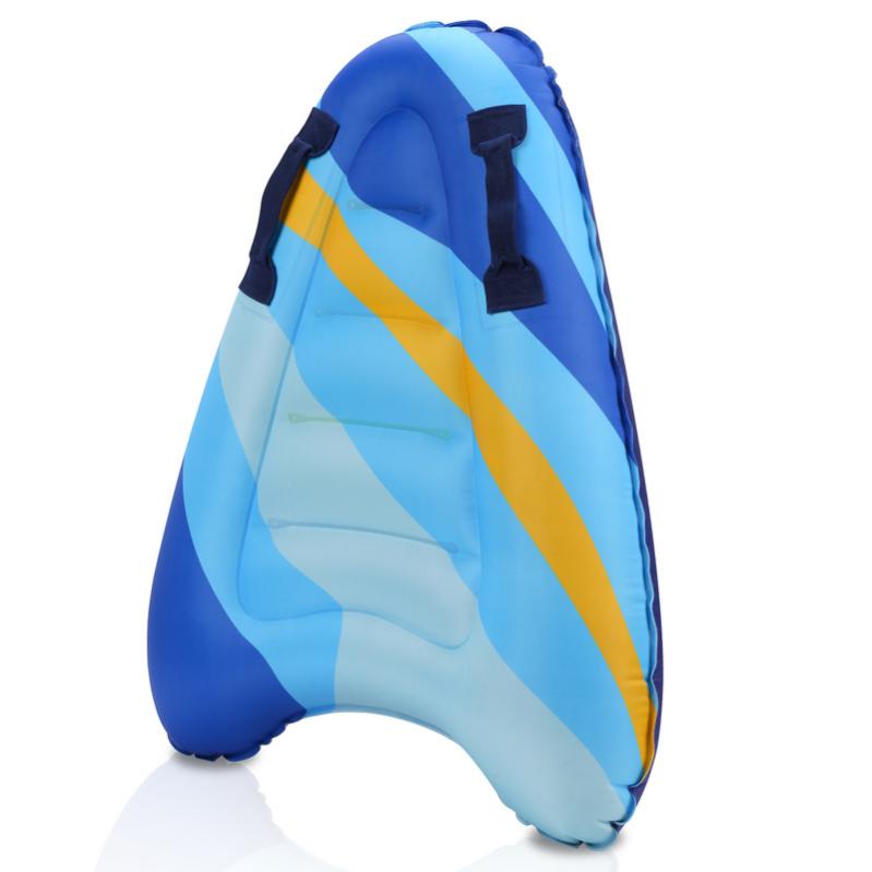 CIYIN – Bodyboard Gonflable Avec Poignées, 110x46 Cm, PVC épais, Motifs Requin/licorne, Charge Max 80 Kg