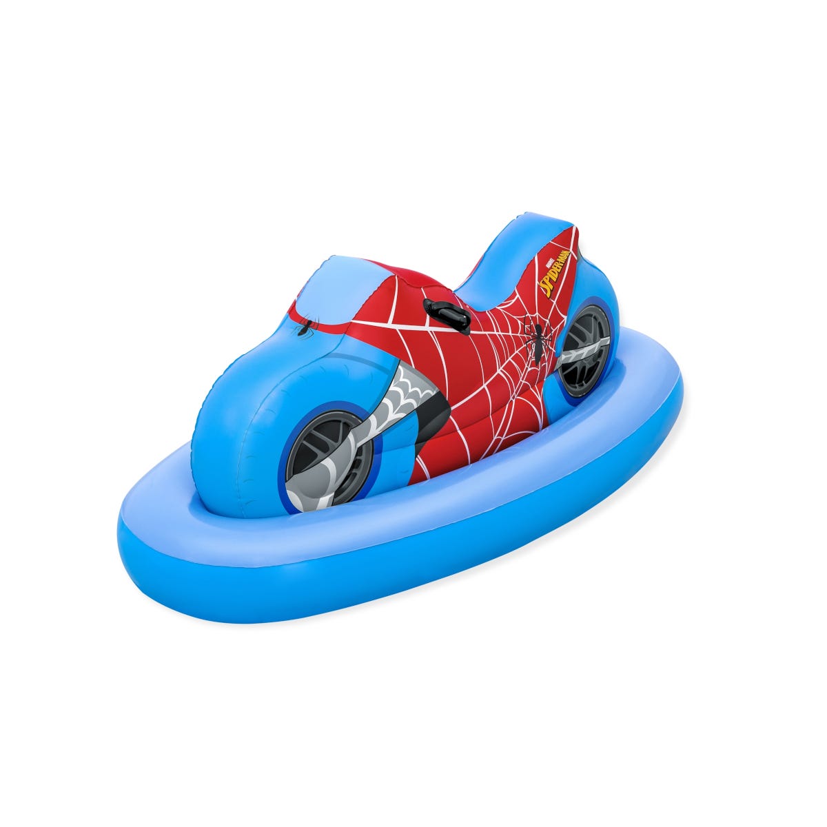 Bouée gonflable moto spider-man à chevaucher, 170 x 84 cm - Bestway 98794