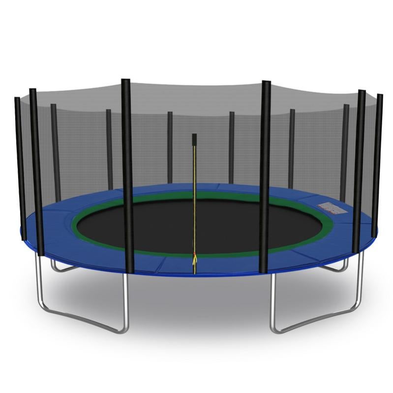 LIFERUN Filet De Rechange Trampoline 366 Cm - Filet Protection UV Pour 8 Barres, Rond