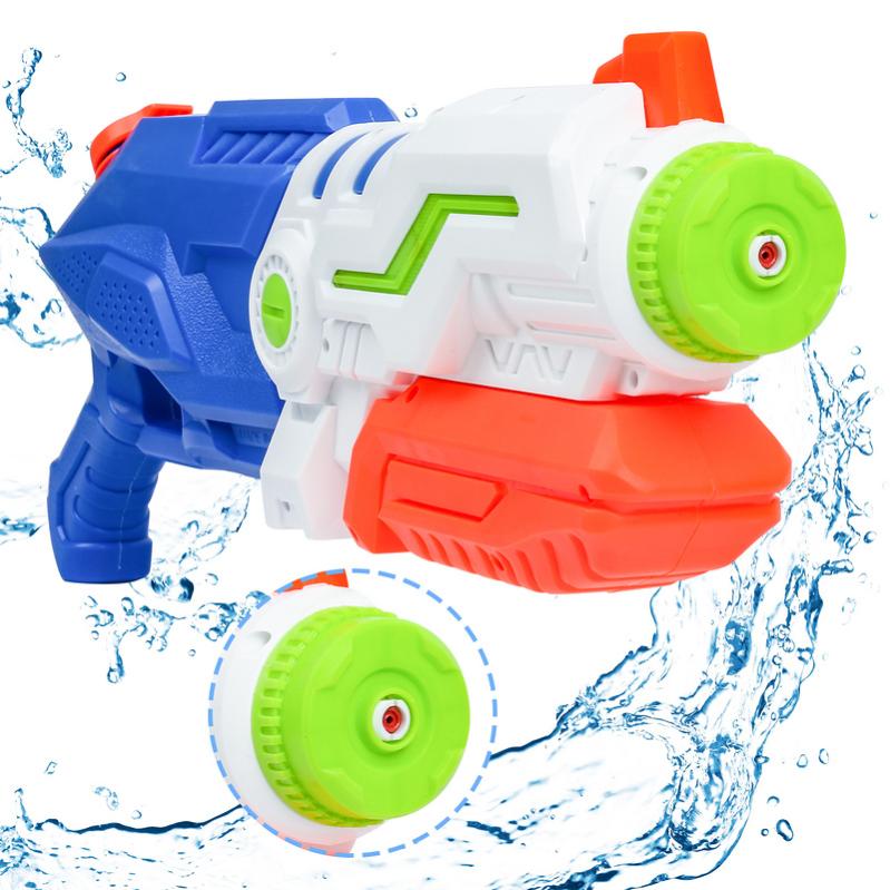 READREAM Pistolet à Eau Stitch 2 Pièces – Effet Feux D’artifice, Flotte Dans L’eau – Pour Enfants Et Adultes – Idéal Plage, Piscine, Fêtes