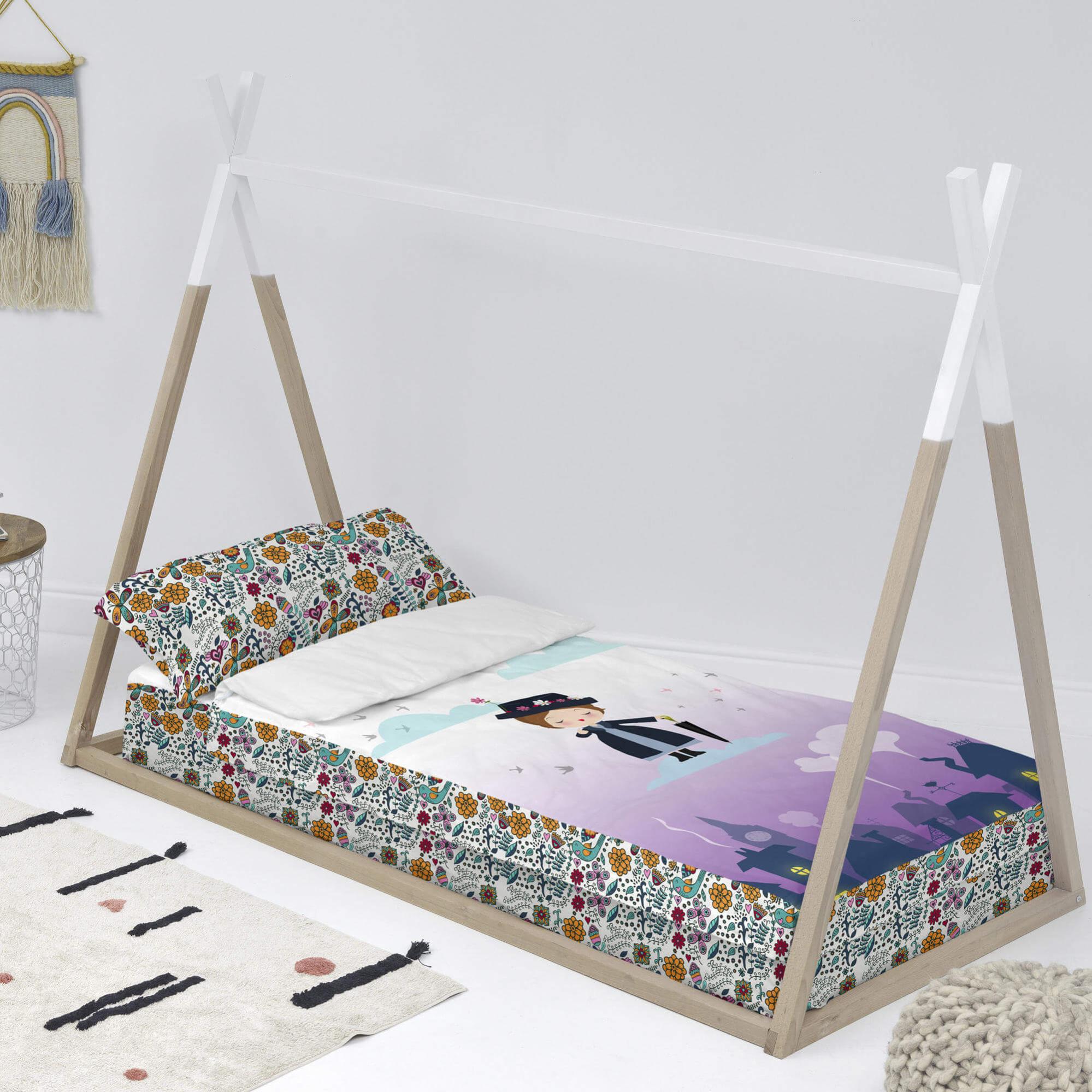 Copripiumino HACIENDO EL INDIO - Per Letto 90cm, 100% Cotone, Con Lenzuolo Inferiore Incorporato - Foto 11