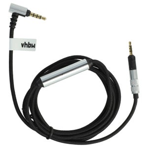 Vhbw Adaptateur pour câble audio stéréo 3,5mm vers entrée AUX - Jack vers  jack - Câble en spirale, doré, angle droit, or / rouge
