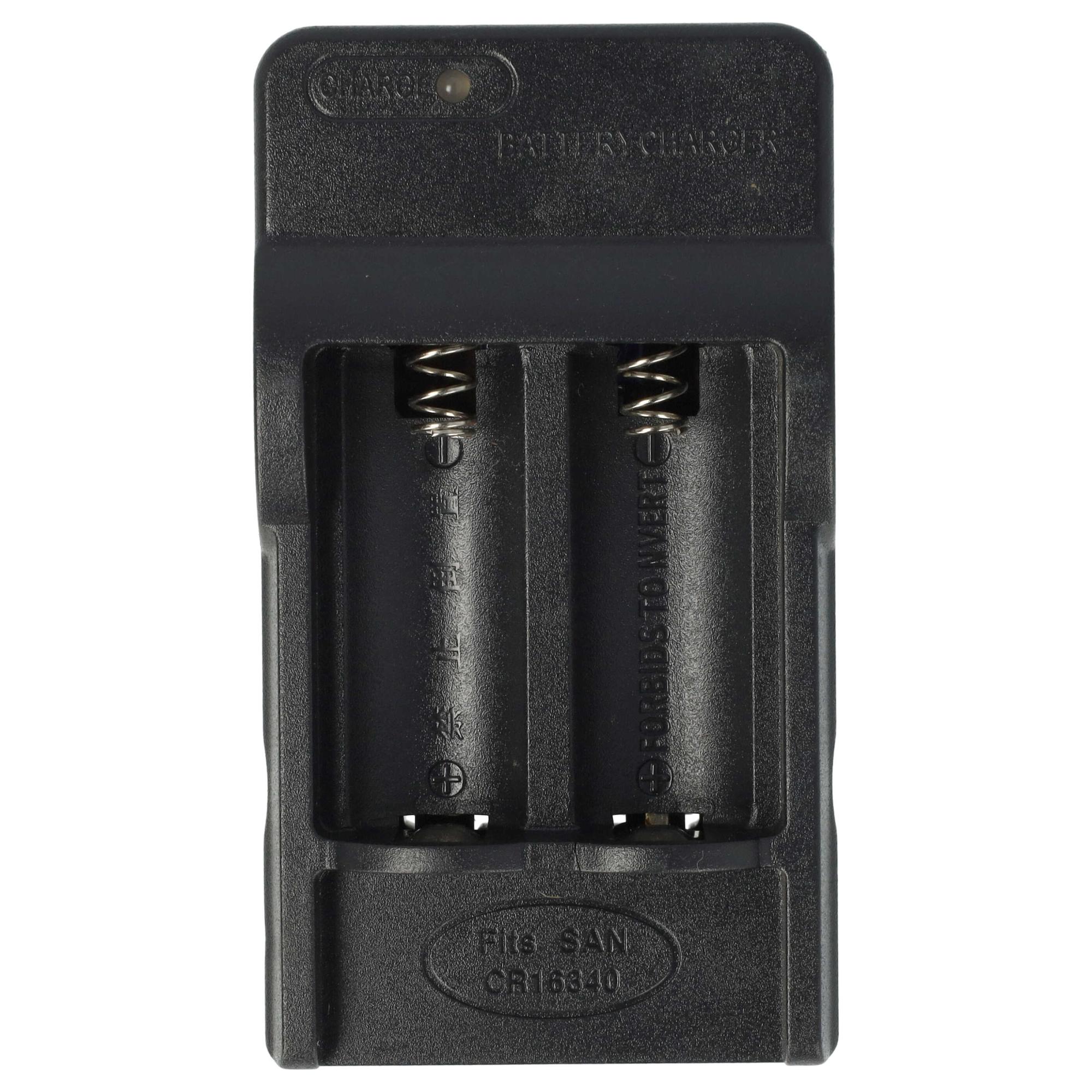 Vhbw Chargeur de piles 2 slots compatibile con Powerizer batteries