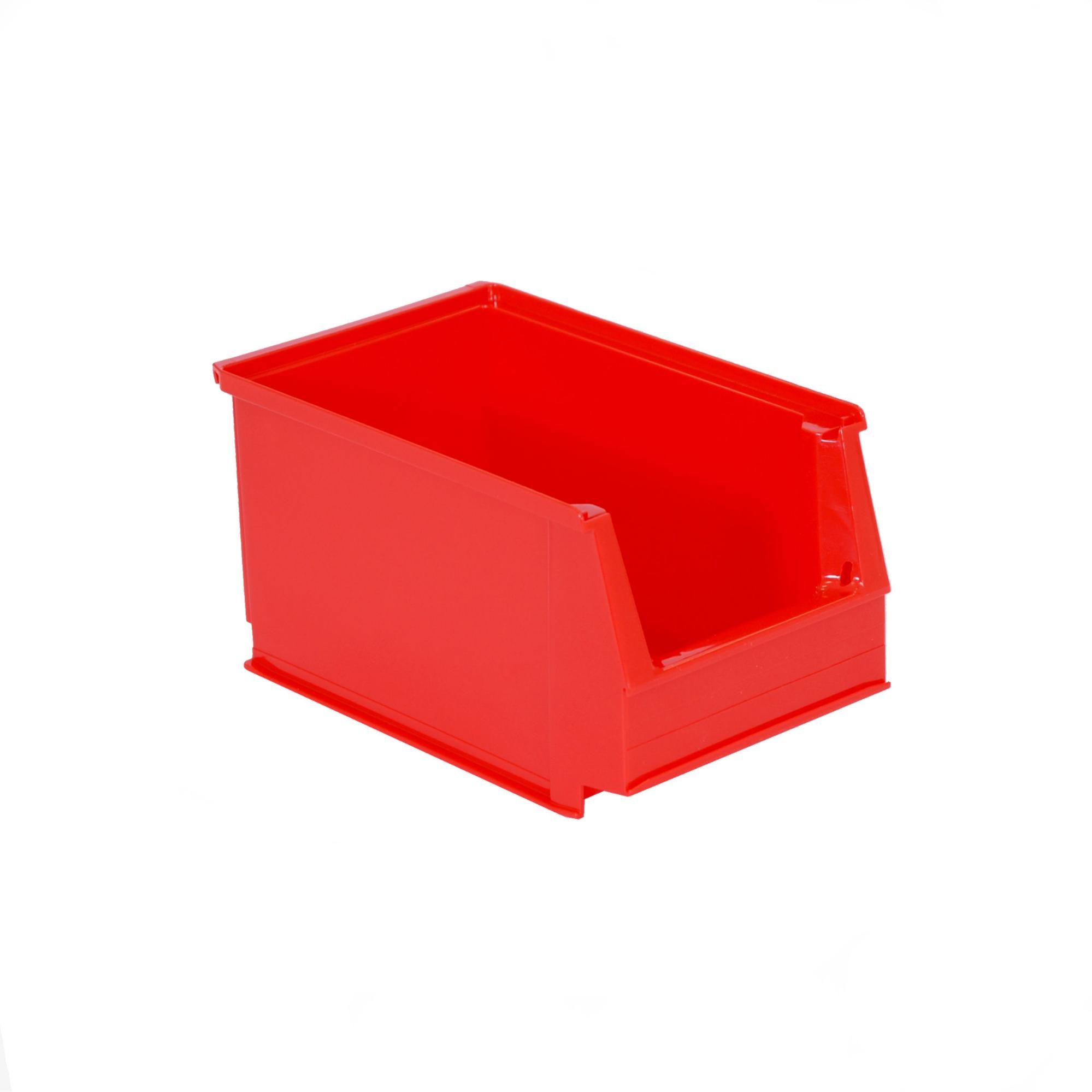Lot de 25 bacs à bec gerbables haut de gamme rouges 23 x 15 x 13cm x25 ...