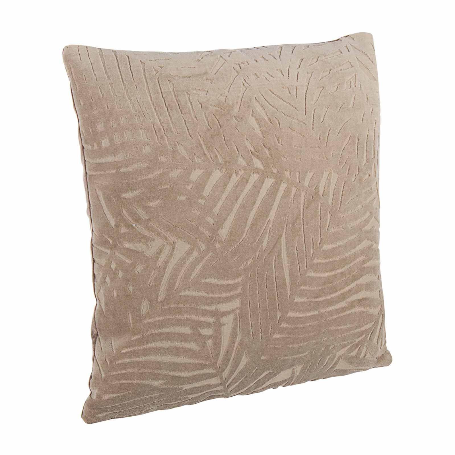 Cuscino Esterno Imbottito 40x40 Cm - Tessuto Idrorepellente, Reversibile Lampone/Beige