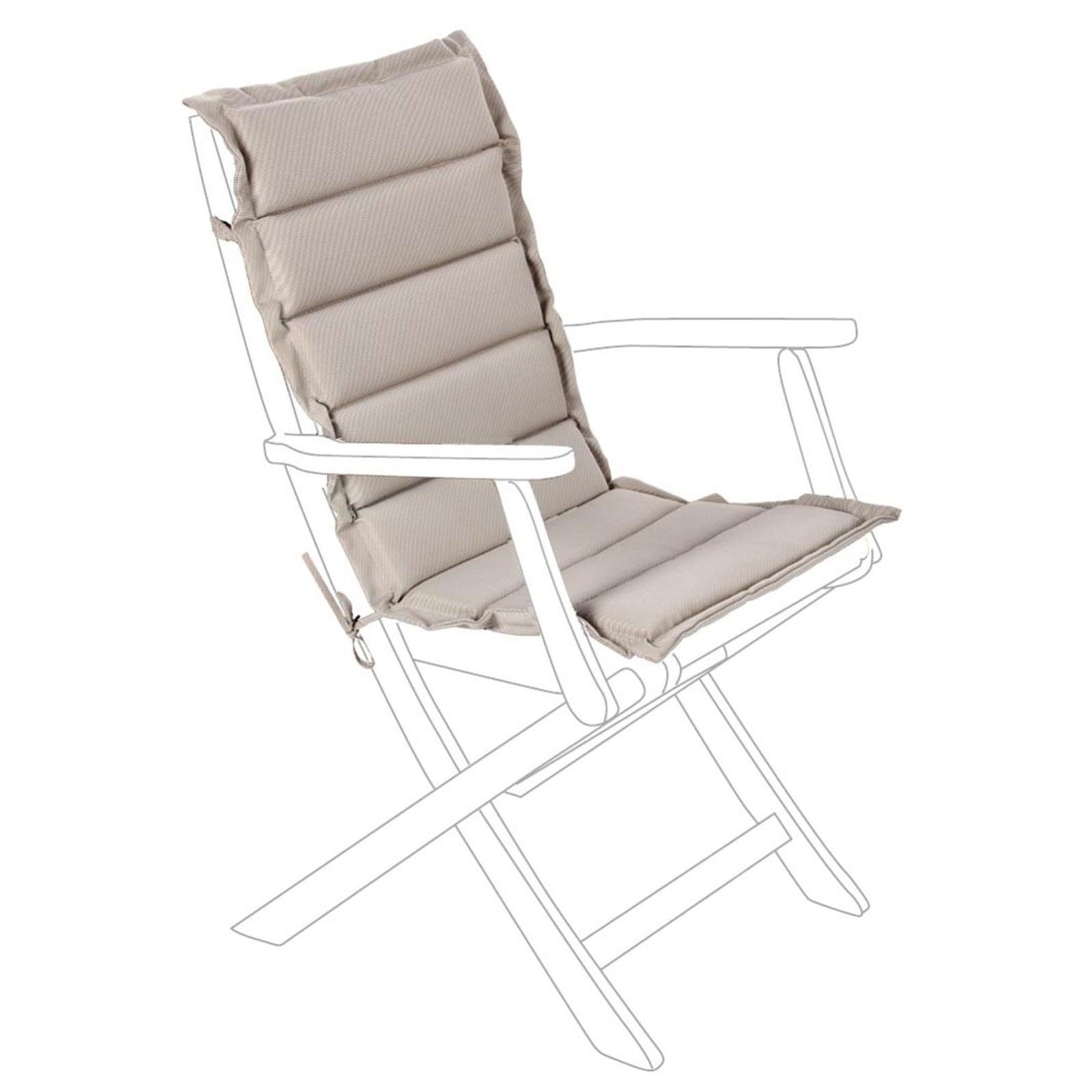 Cuscini per sedie da esterno Set di 2 Cuscini per sedie da giardino 48 cm x
