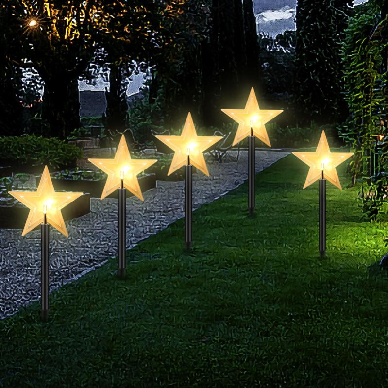 Éclairage De Jardin De Décoration De Noël - 3 Cannes De Candy - Éclairage Extérieur à