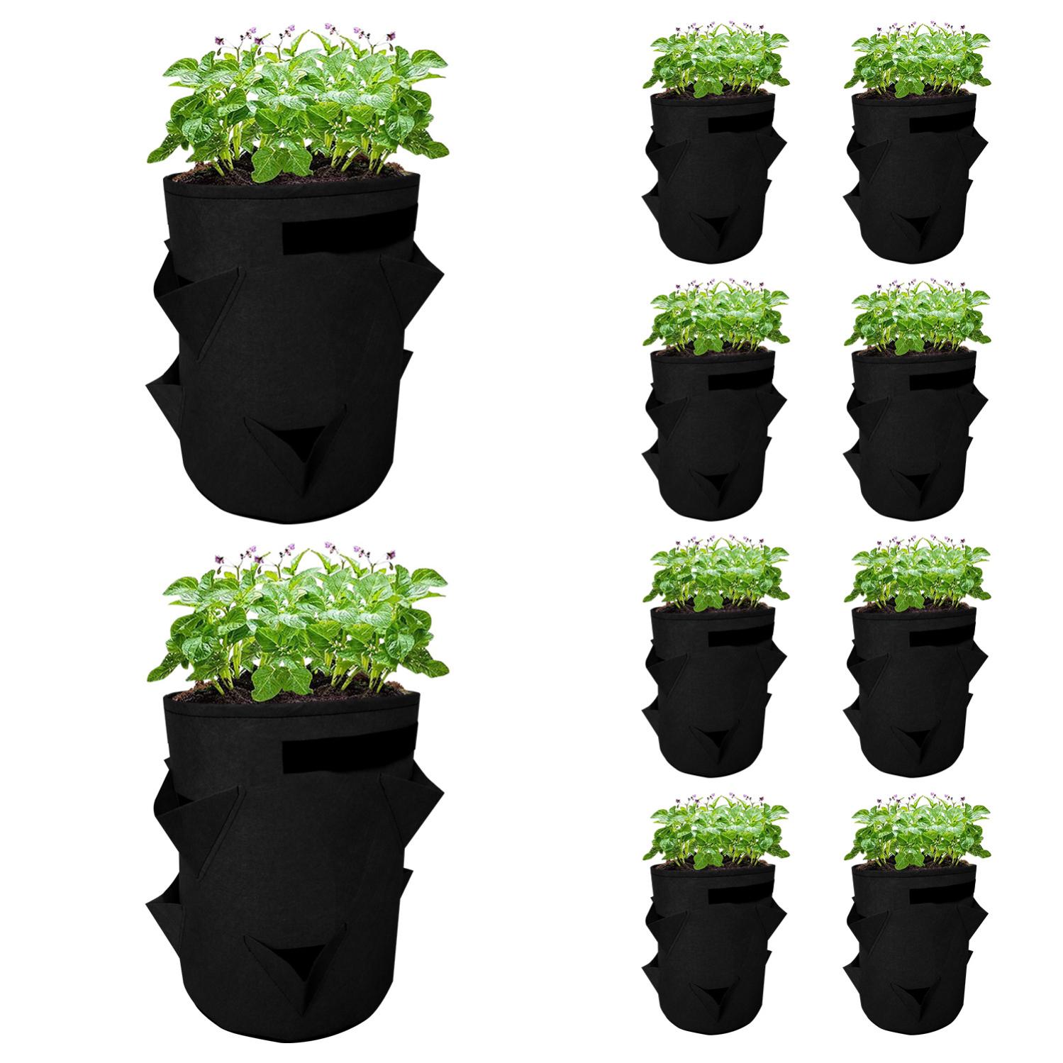 Lot De 4 Paniers De Plantation Pour Bassin - Pots Ajourés PVC Pour Plantes Aquatiques - 18x18x19 Cm