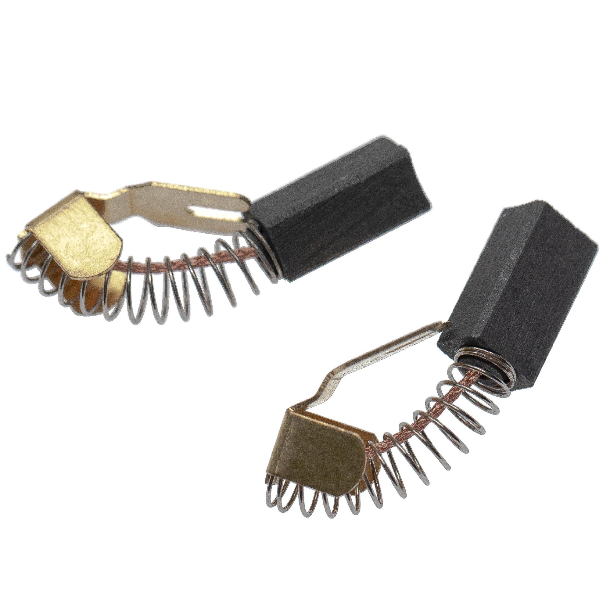 Lot De 2 Balais De Charbon 6,25 X 4 X 10 Mm – Compatible Saeco Jura Pour Moulin Café, Machine Expresso, Auto-Stop Inclus