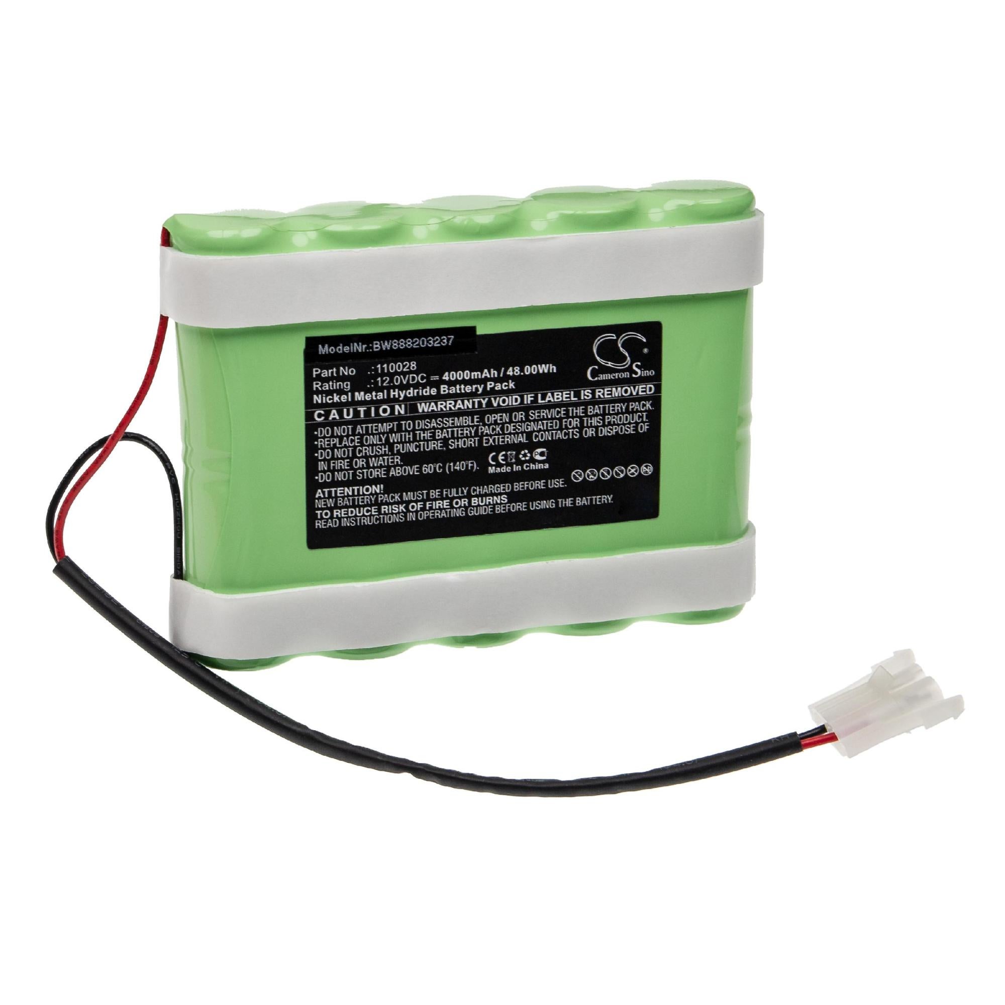Vhbw 5x Batteria Ricaricabile NiMH Per Radiocomando Scanreco EEA2512, EEA4404, IM6024 – 2000mAh 7,2V – Sostituzione Perfetta Per Telecomandi Industriali