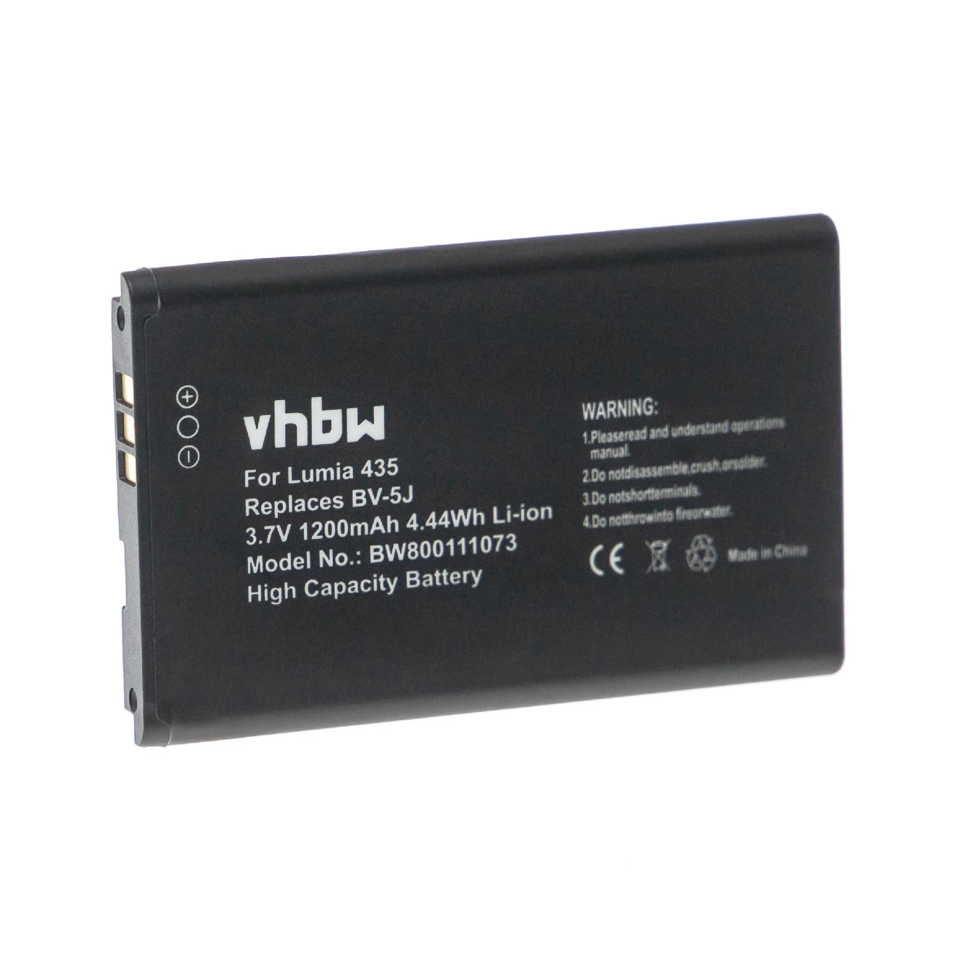 vhbw batteria sostituisce NGM BL-OS4 per smartphone cellulare (1200mAh, 3,7V, Li-Ion