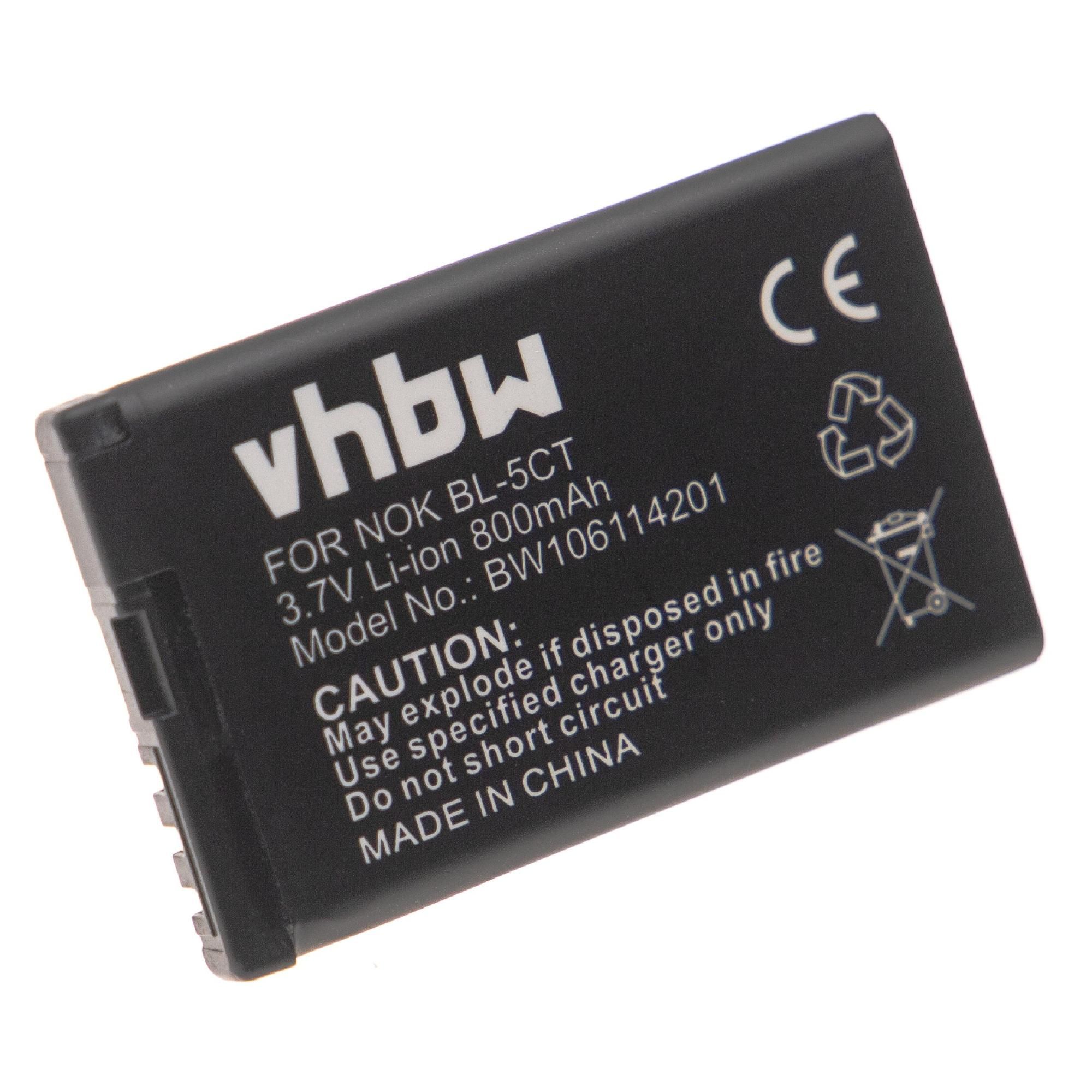 BATTERIE pour Nokia 110, 2300, 2600, 3100 - Li-Ion 3.7V 700mAh 3.7wh BATTERIE pour Nokia 110, 2300, 2600, 3100 - Li-Ion 3.7V 700mAh 3.7wh