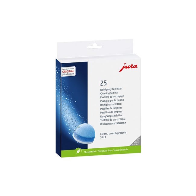 PACK JURA 3x Cartouches Filtrante Claris Smart + 3x Pastilles De Nettoyage  3 Phases