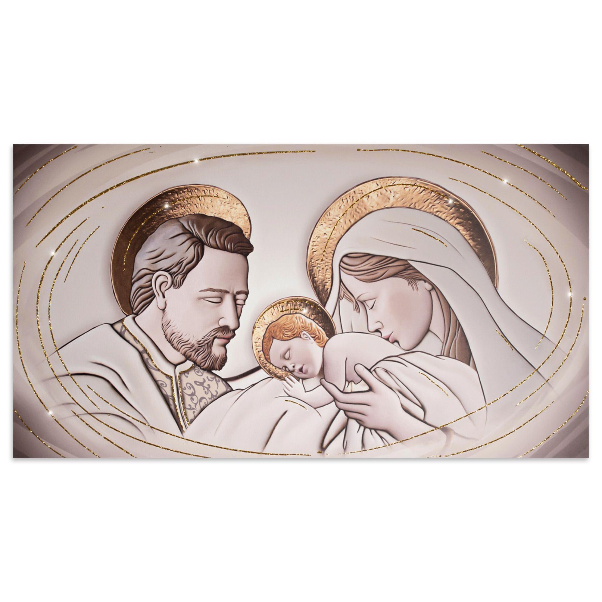 quadro sacra famiglia camera da letto