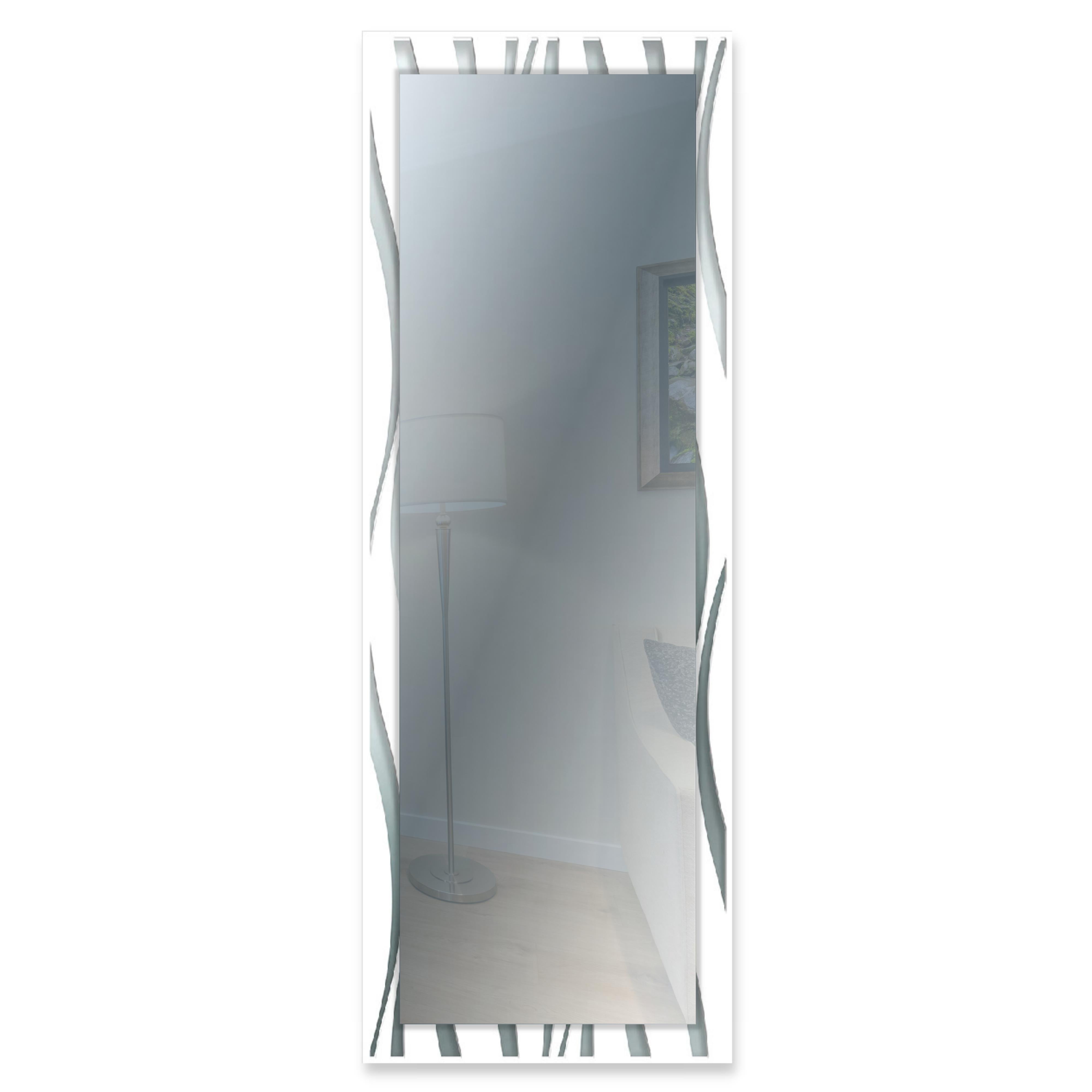 Specchio da parete lungo moderno Mirror Fantasy VOYAGER POP 44x127