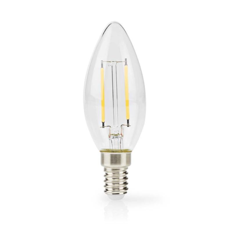NEDIS Ampoule Bougie E14 2700K Filaments LED Leroy Merlin