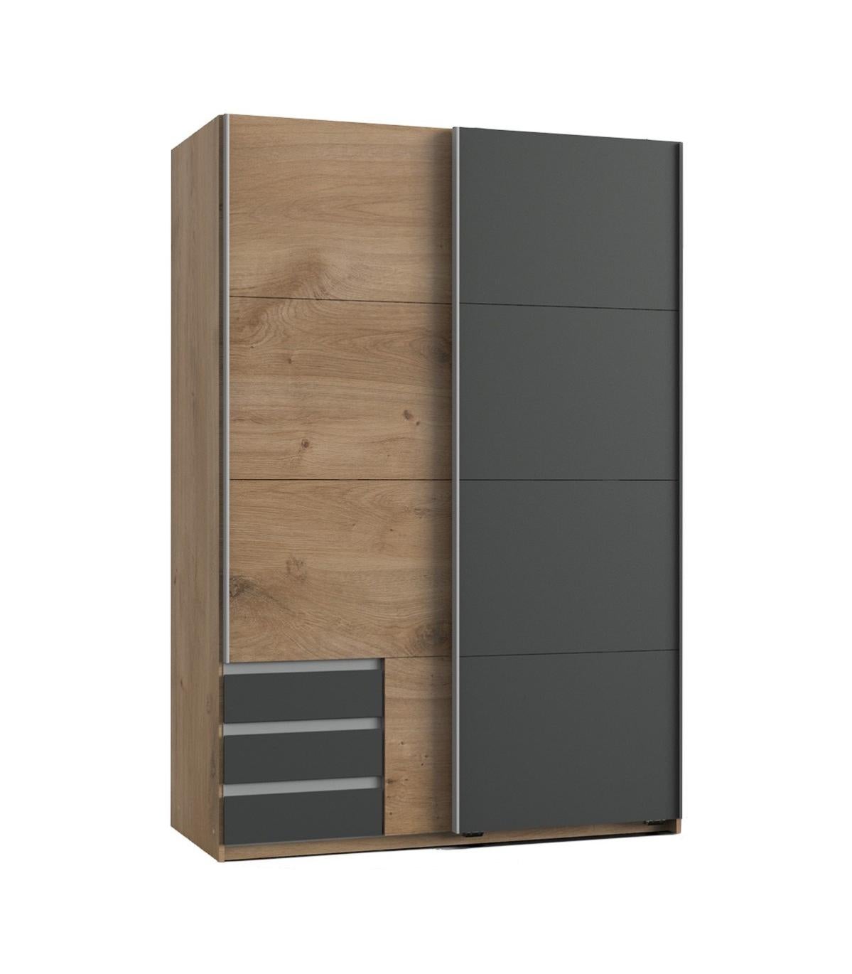 Armoire 2 portes coulissantes L135 cm Leroy Merlin