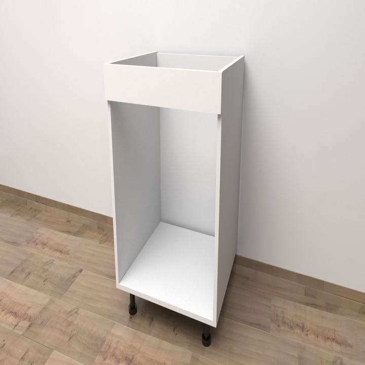 Mueble bajo rincón blanco DELINIA ID 97x76,8 cm