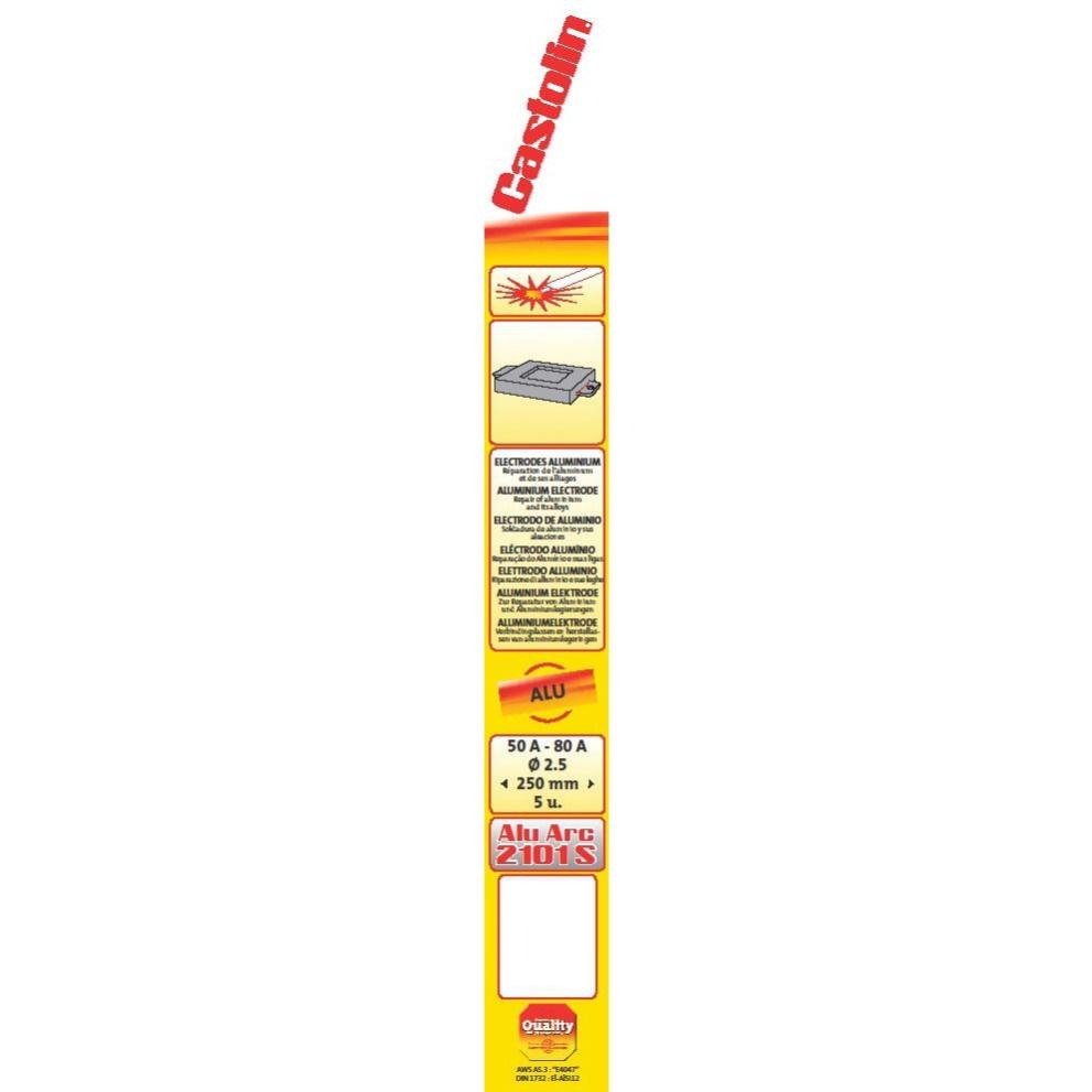 Etui de 5 baguettes alliage d'aluminium 2101 S diamètre 2,5mm ...