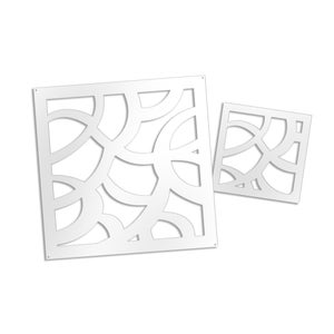 Plaque PVC Expansé blanc légèrement grainé 10mm - 1220x610mm à la plaque