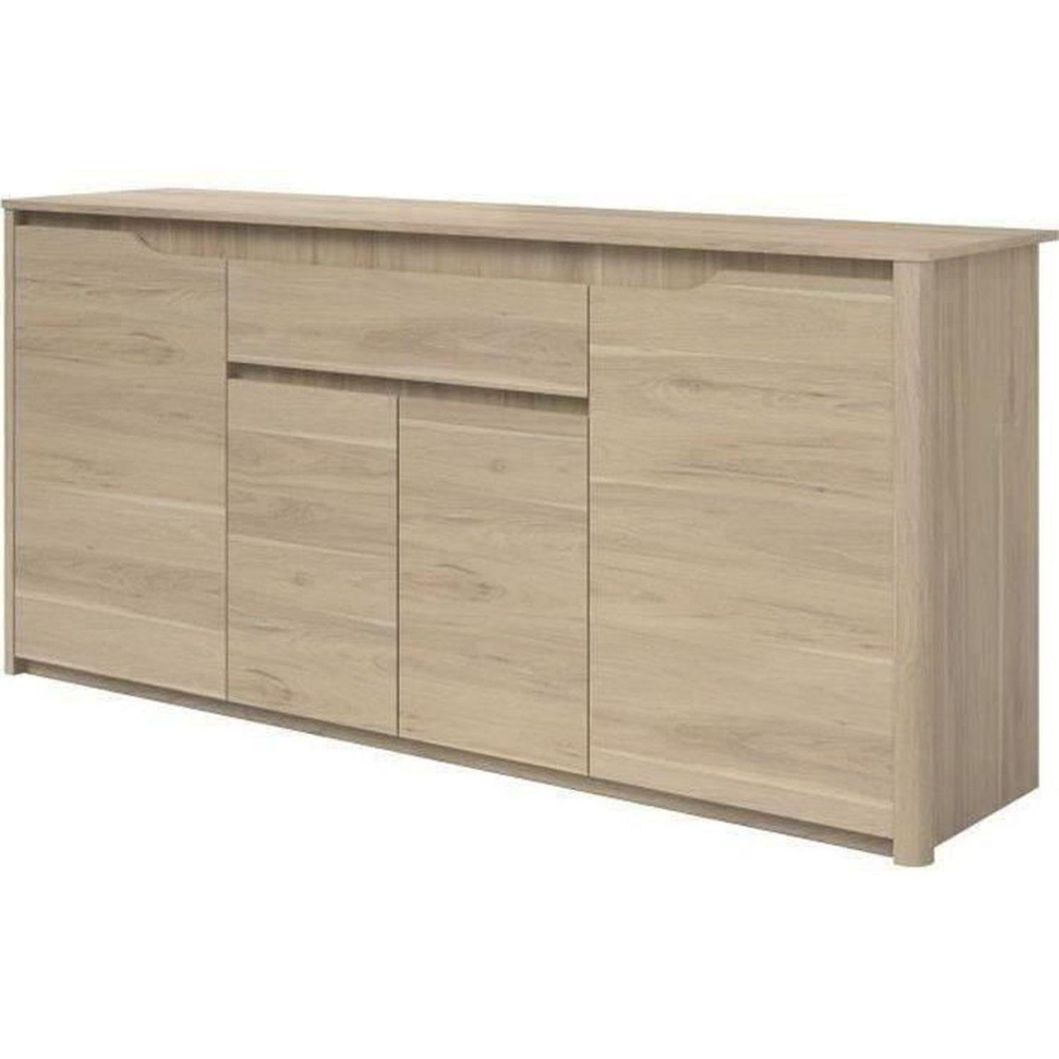 BETTY Credenza moderna in rovere basso L 185 cm Leroy Merlin