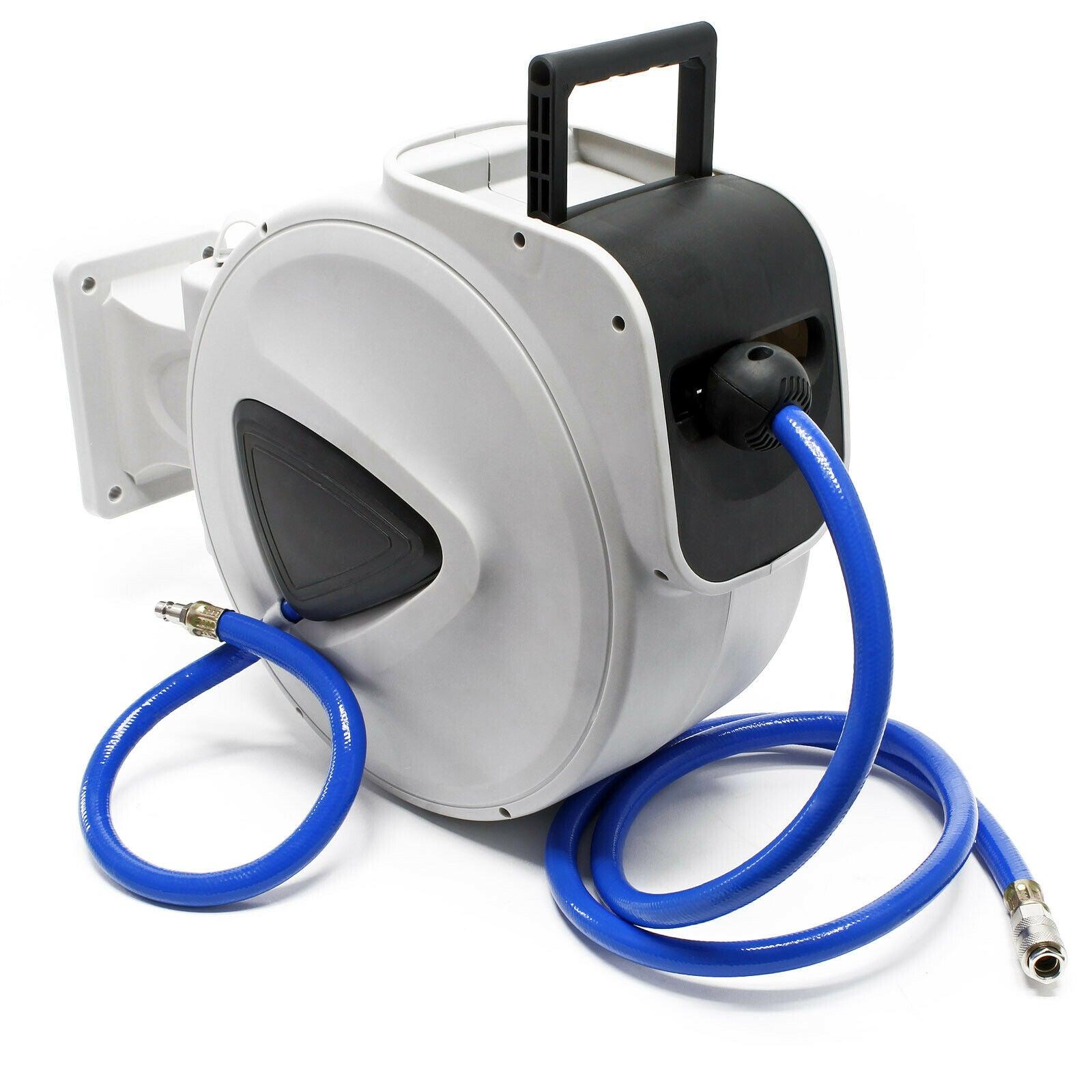 Dévidoir de tuyau à air comprimé 20m automatique enrouleur pneumatique  16_0002310