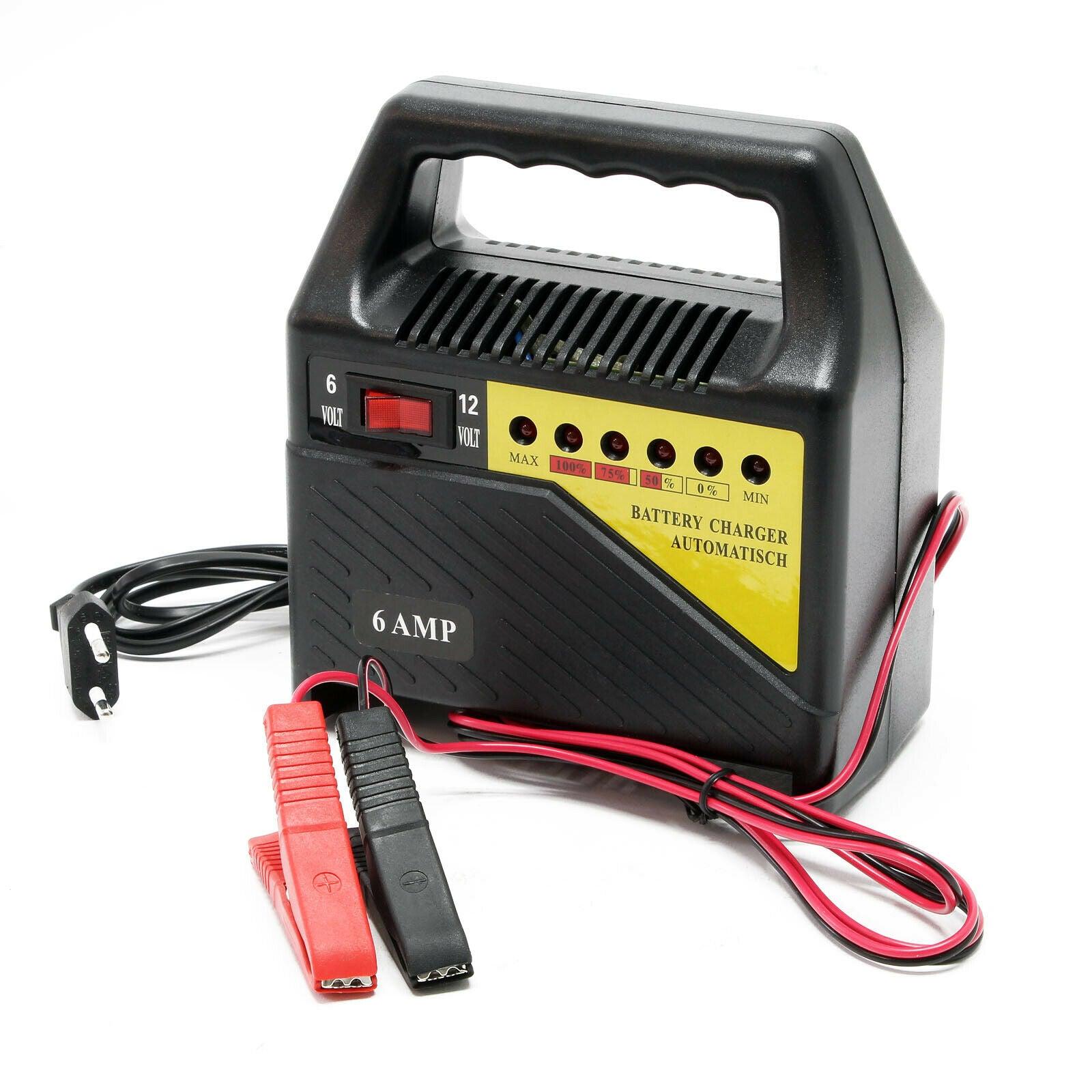 Euro vanadium - Chargeur de Batterie voiture portable 12V 4 AMP