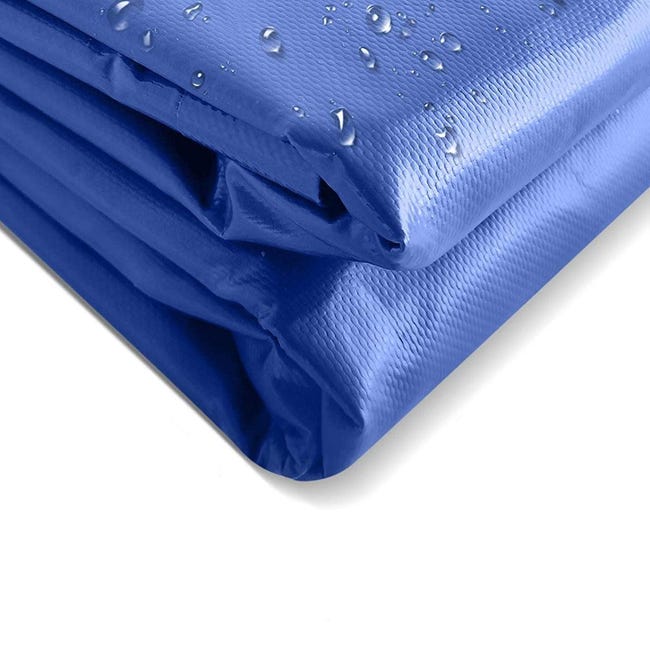 Bâche de protection imperméable résistante aux intempéries polyester revêtu  de pvc 650 g m² couverture étanche d'extérie