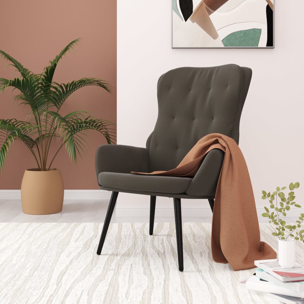 Ducon velvet wingback discount chair