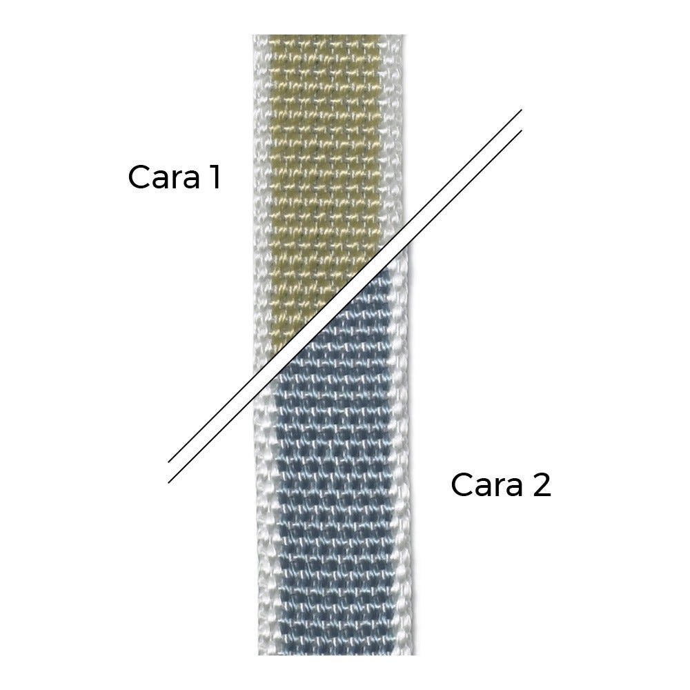 Blister cinta persiana 22mm x 5 y 6m (gris/beige)