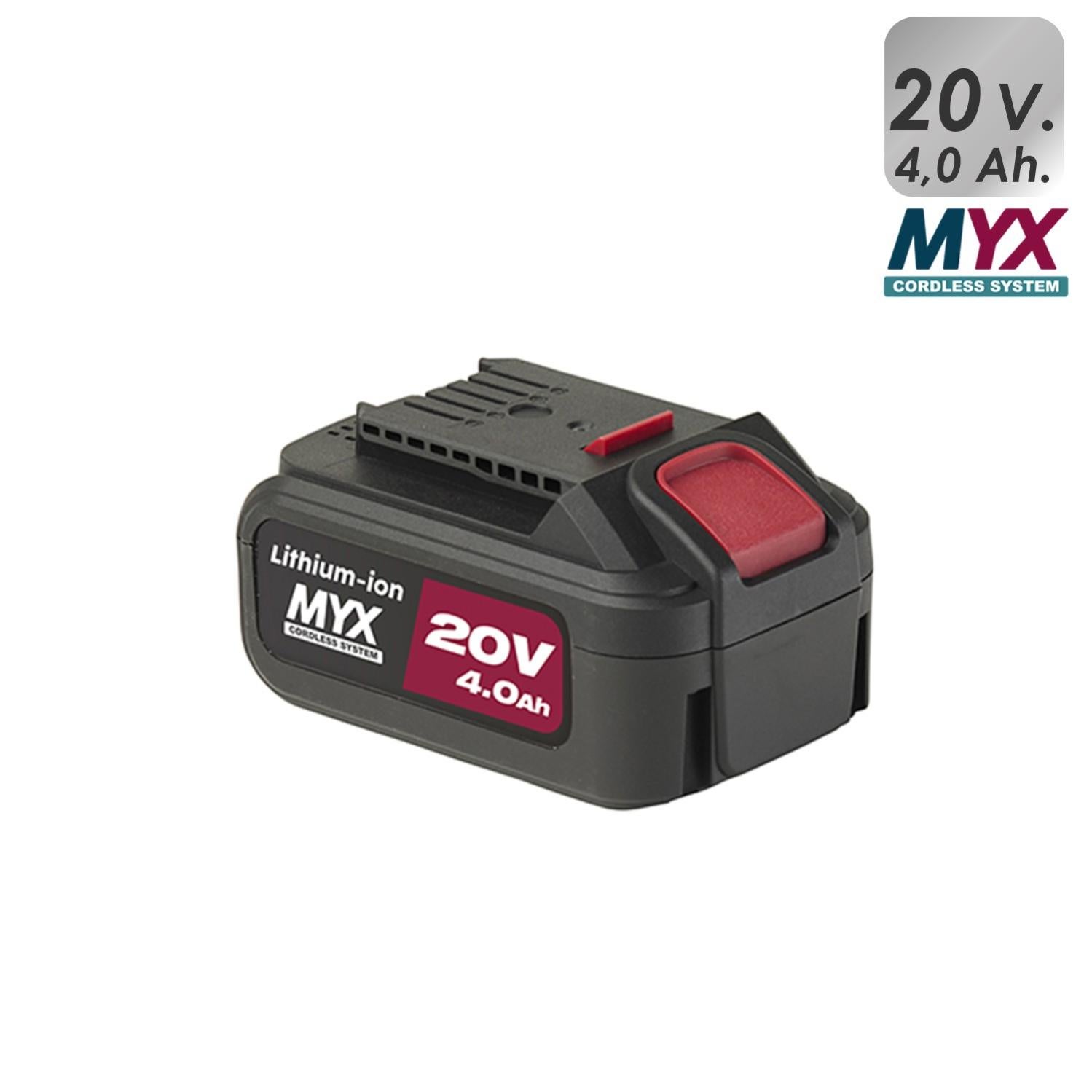 Batteria Litio "Cbl 2040" Myx Yamato 20V 4,0Ah - Pz: 1 | Leroy Merlin