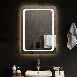 VidaXL Specchio da Bagno con Luci LED 60x100 cm