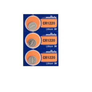 CR 1220 GP: Pile bouton lithium, 3 V, 36 mAh, 12,0 x 2,0 mm chez reichelt  elektronik