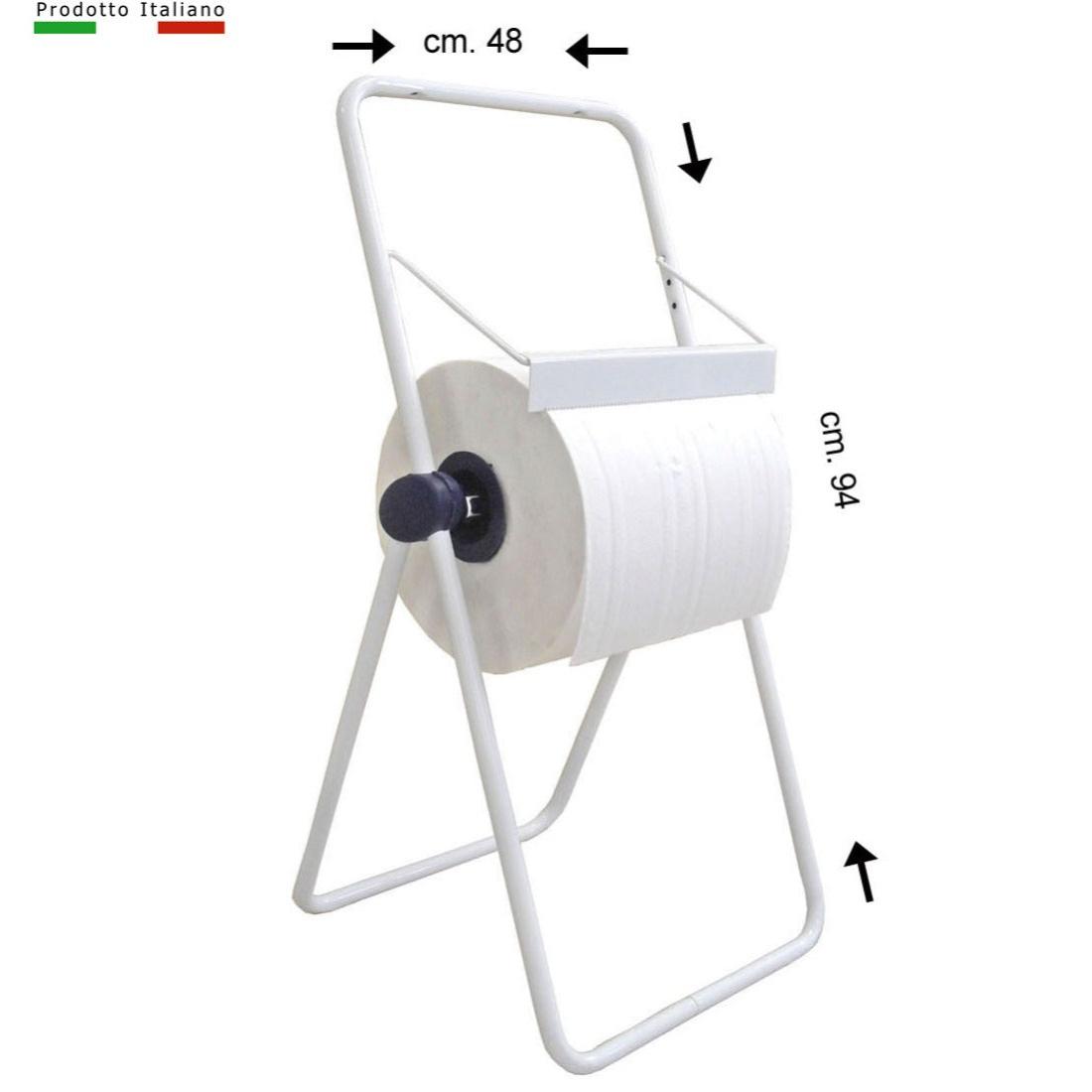Dispenser 3 In 1 Per Pellicola, Carta Forno E Carta Cucina - Con Taglierino - Magnetico O Ad Adesivo - Salvaspazio - Foto 5
