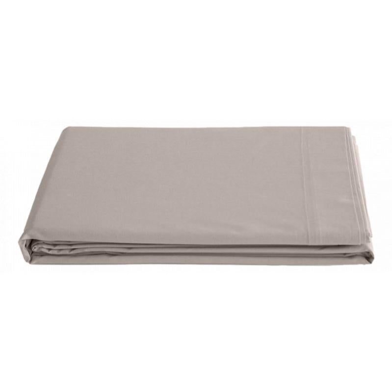 UNIVERSDECOR - Drap Plat 100% Satin De Coton Peigné 80 Fils/cm² Bois De Rose 240x300 Cm – Doux, Soyeux Et Résistant Pour Lit 2 Places