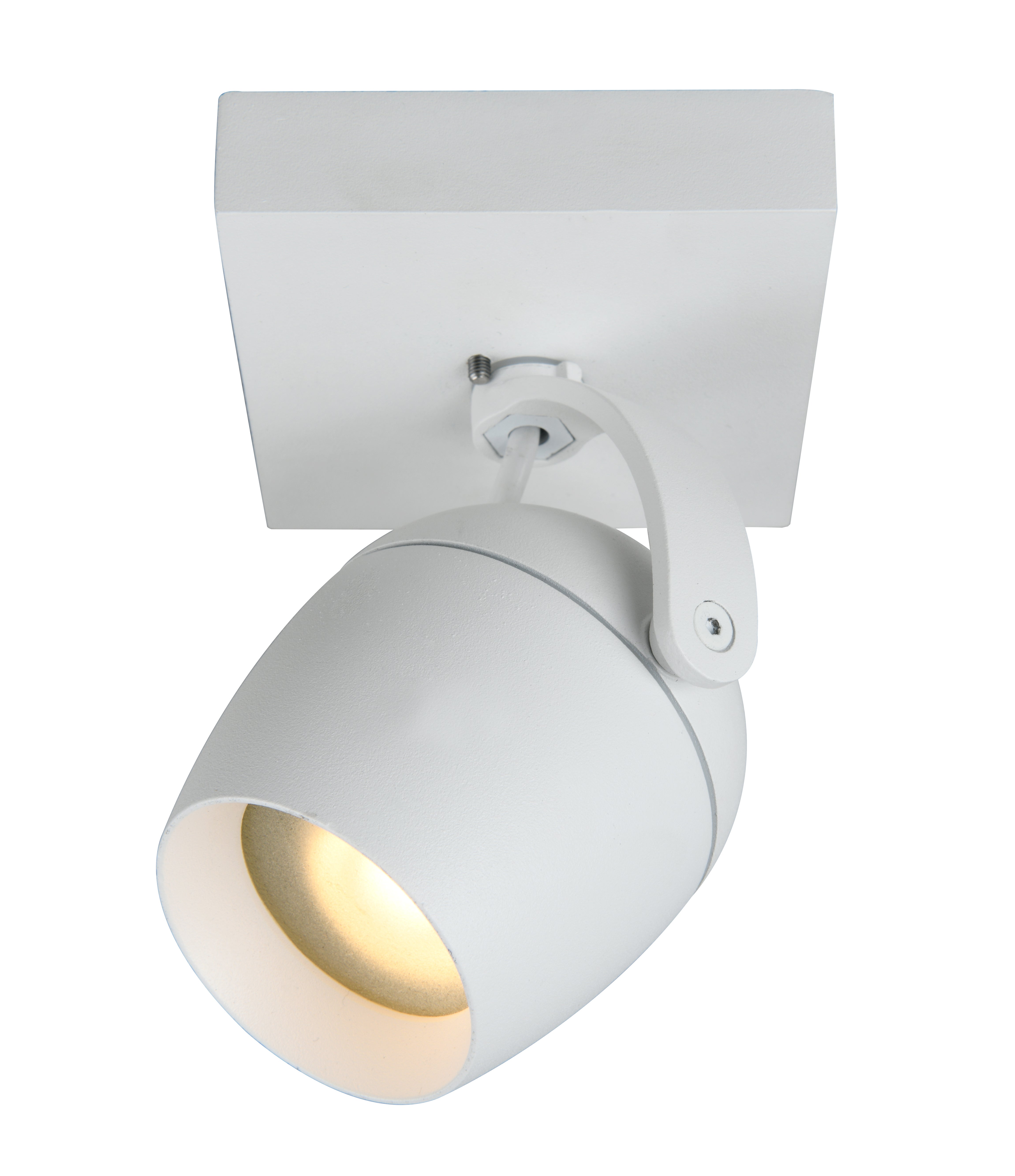 Lucide PRESTON - Foco de techo Baño - 2xGU10 - IP44 - Blanco