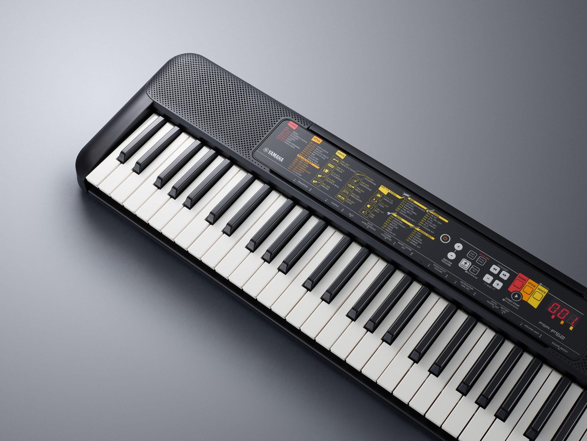 Yamaha PSRF52 synthétiseur Synthétiseur digital 61 Noir Leroy Merlin