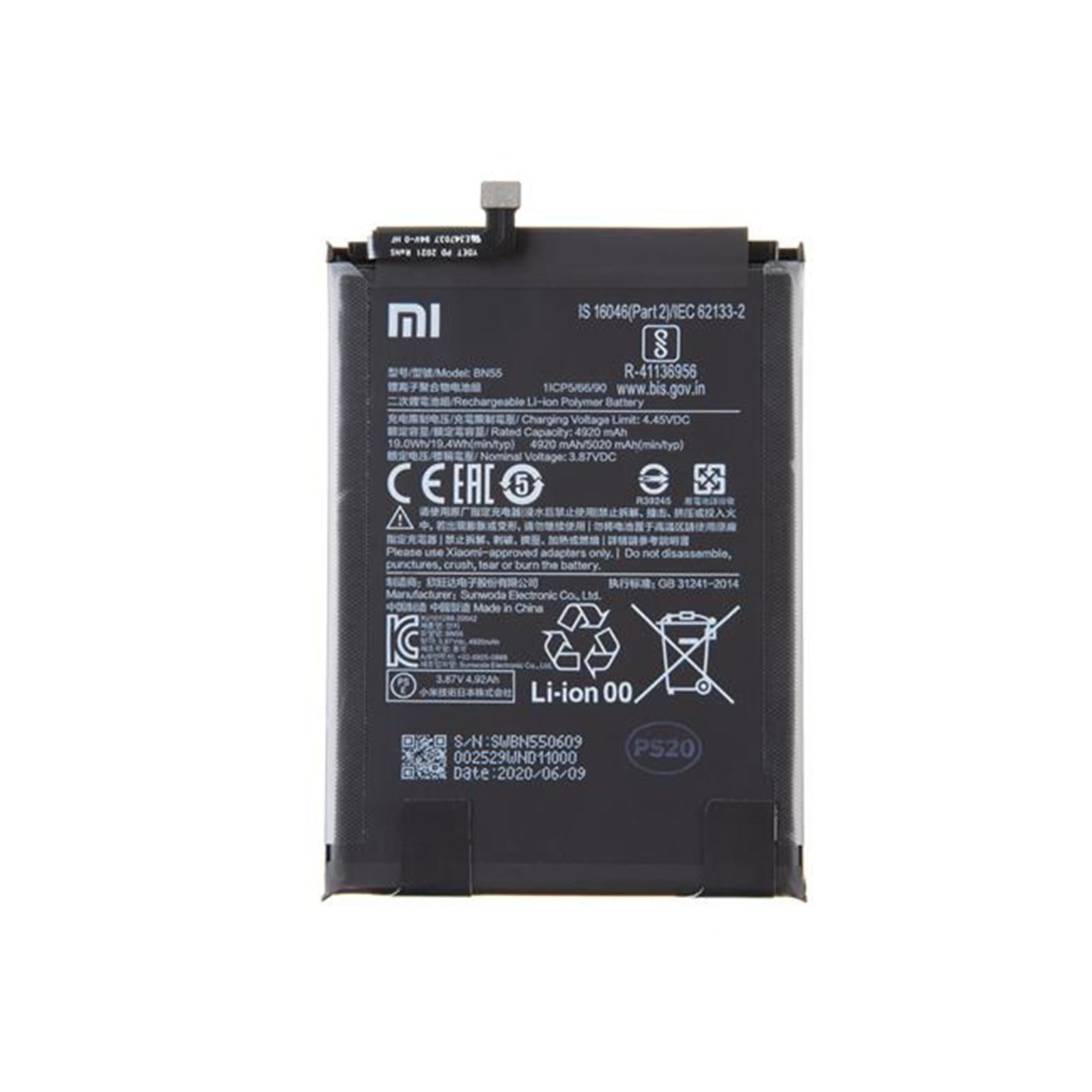XIAOMI BATTERIA RICAMBIO ORIGINAL BN55 5020mAh PILA LITIO PER REDMI - Foto 7