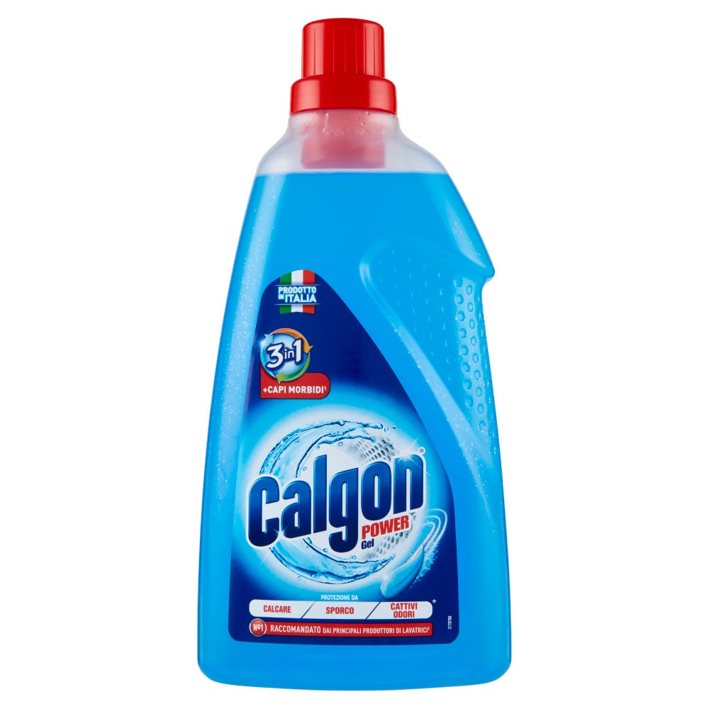 Calgon 3en1 Power Gel 750ml : élimine le calcaire et évacue les résidus de  votre lave-linge