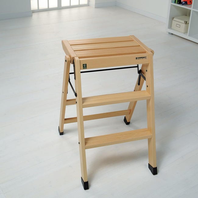 Sedie Pieghevoli In Legno Scala-sgabello In Legno Di Pino