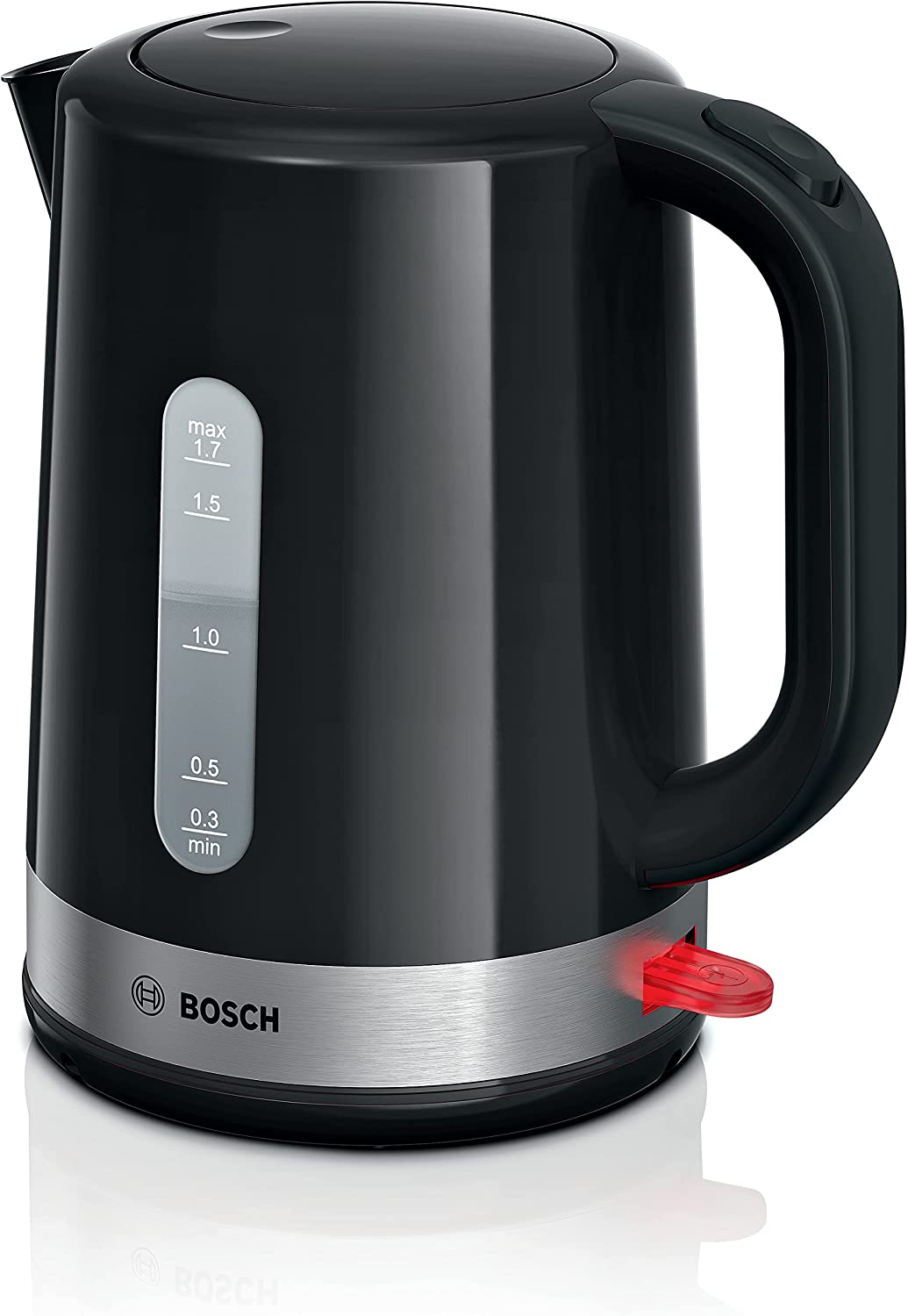 Bosch twk6a513 tetera eléctrica 1 7 l 2200 w negro acero inoxidable