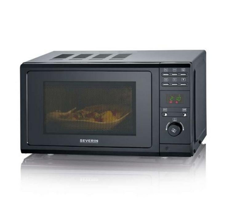 Micro-ondes + gril 20l 700w noir - Severin MW7861 | Leroy Merlin