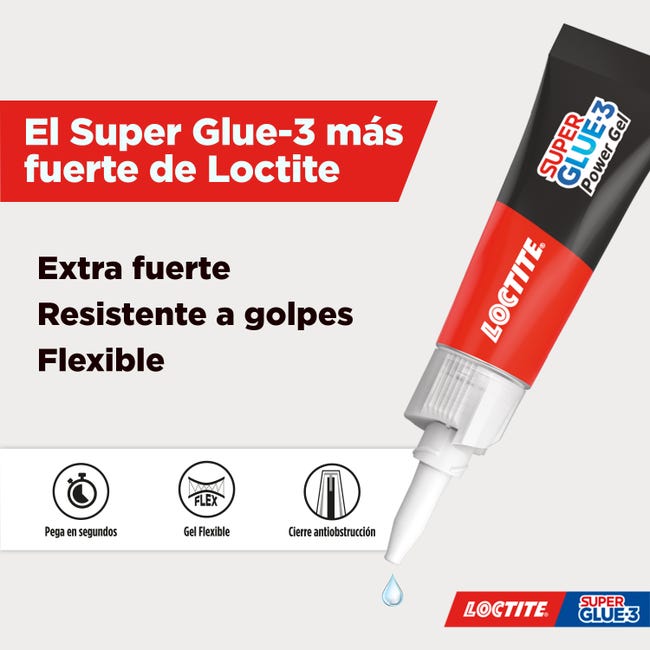 Pegamento Loctite Super Glue-3 Power Gel