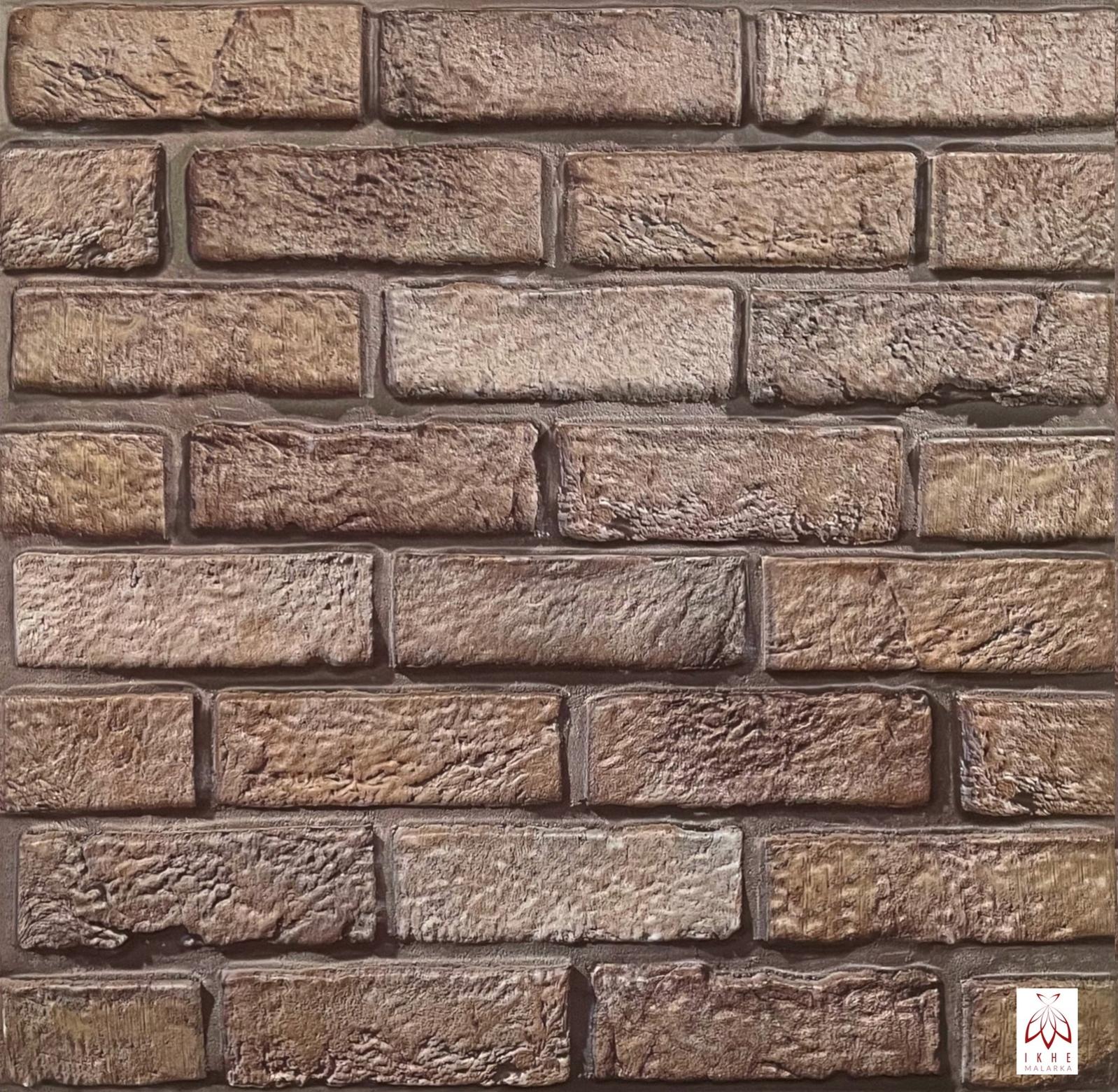 12 Pezzi Di Pannelli Fonoassorbenti In Mattoni Autoadesivi, 30x30 Cm Colore Arancione 92477091 - Foto 6