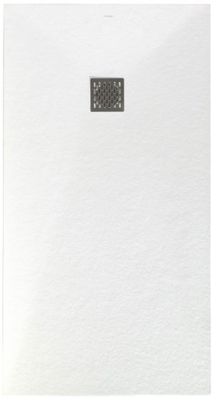 Receveur de douche Résine FLOW Noir (grille colorée) - 160x80 cm :  : Bricolage