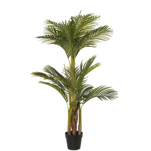 Maison Exclusive Palmera Cycas artificial con macetero 160 cm verde